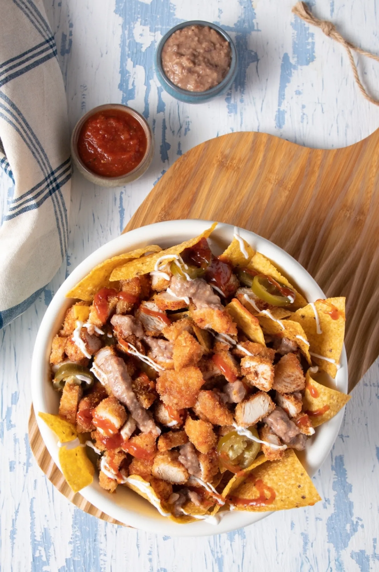 Nachos Tavuk Parçaları