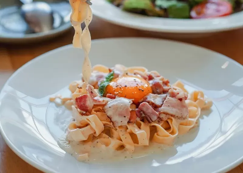 Fettuccine Buffula Burratta
