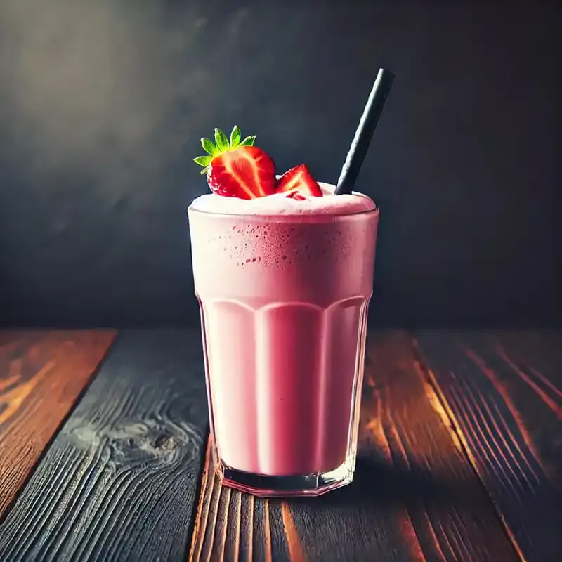 Çilekli Milkshake
